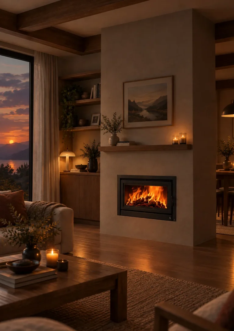 Double Sided Fireplace Between Two Rooms: A Planning Guide